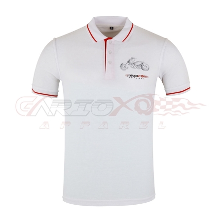 MEN MOTORCYCLE POLO SHIRT